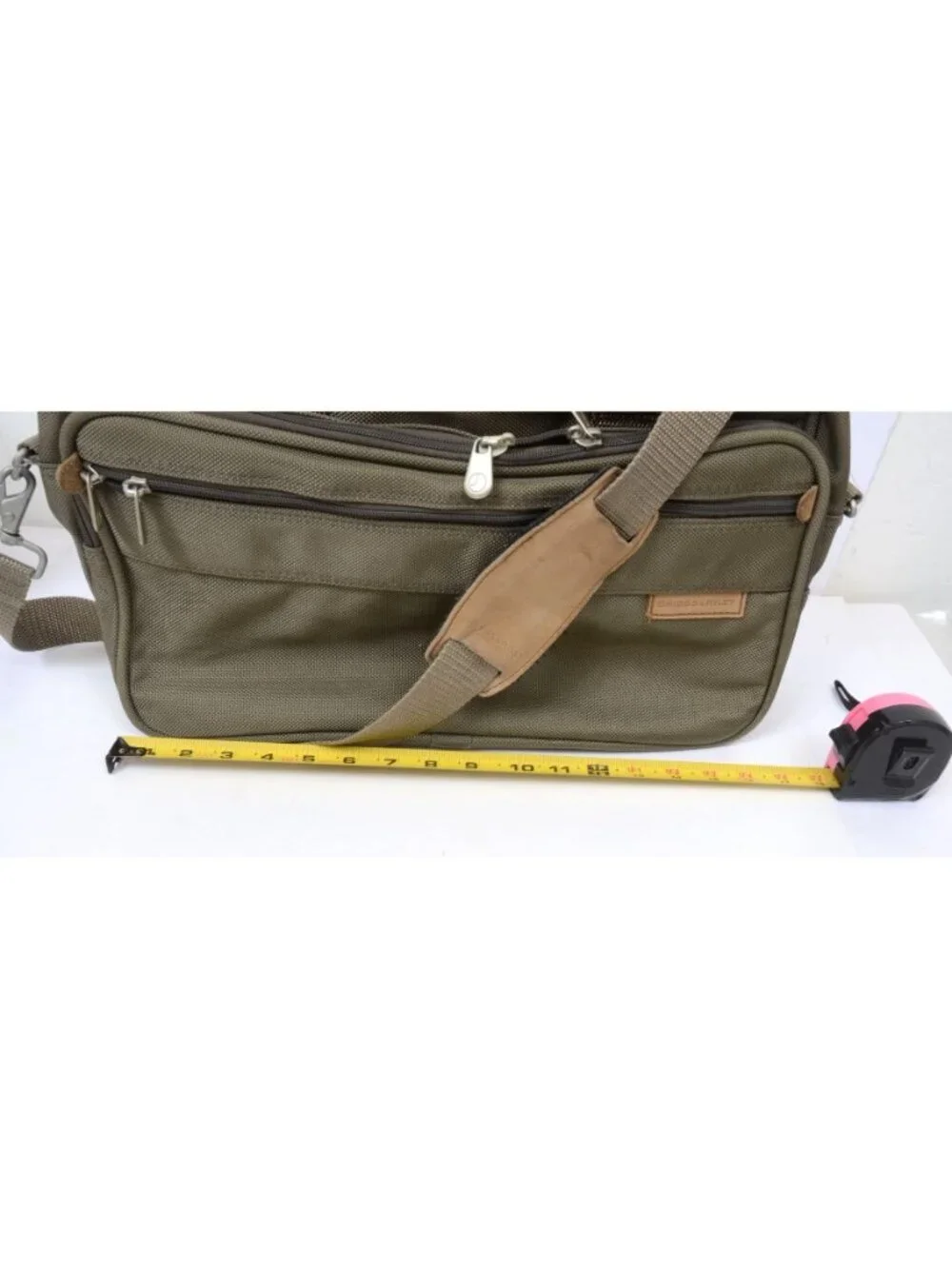 BRIGGS & RILEY Travelware Double Expandable Cabin Carry-On Crossbody Bag Travel